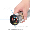 Electric Stainless Steel Salt And Pepper Grinder Bottle